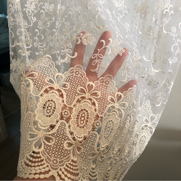 Escada Vintage 90s Escada Maxi Lace Overlay Mini Skirt - Picture 10 of 14